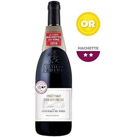 Château des Sources 2019 AOC Costieres de Nîmes - Vin rouge de la Vallée du Rhône