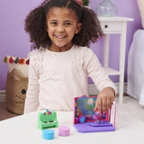 Gabby et la Maison Magique - Playset Deluxe La Salle de Musique de DJ Miaou - 1 figurine + accessoires