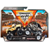 Véhicule die-cast - Spin Master - Monster Jam - 1:64 - Pack de 2 - Mixte - 3 ans et plus