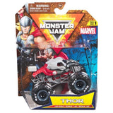 SPINMASTER Monster Jam - Véhicule Marvel Monster Truck die cast - Roues souples, suspensions - Modele aléatoire - Des 3 ans