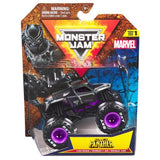 Monster Jam - Vehicule Marvel 1:64 Monster Jam série 2 - Modele aléatoire