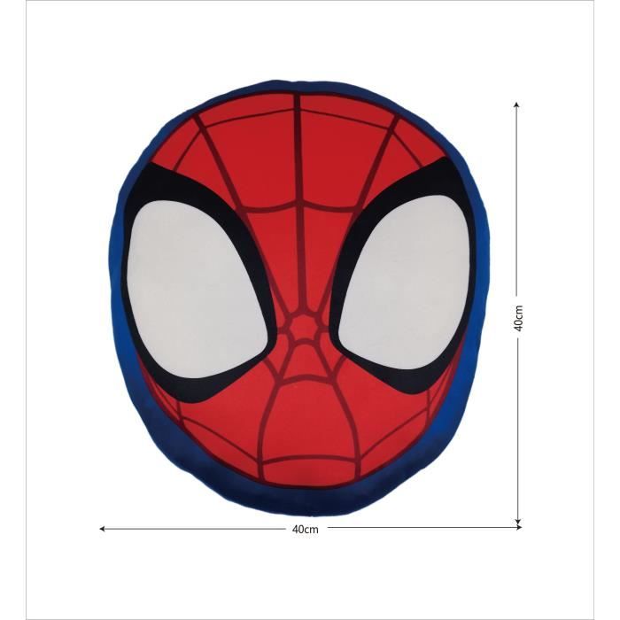 Coussin 3D - SPIDEY - Microfibre - 40 cm