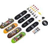 Pack 4 Finger Skates Tech Deck - Planches a roulettes a customiser 96 mm - Modele aléatoire