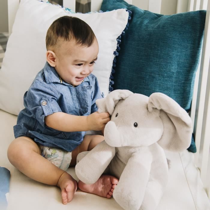 Jouet Peluche - 6054176 Bébé Interactive Age Flappy L'éléphant