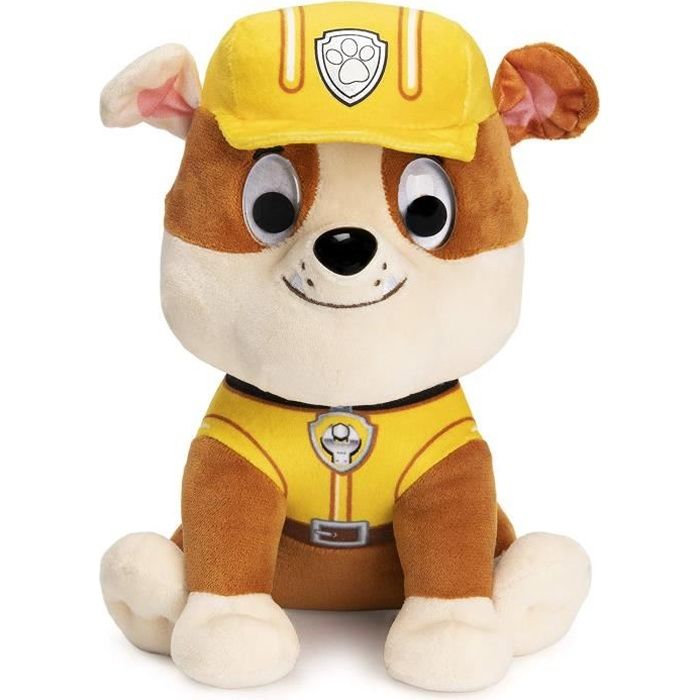 Peluche - PAW PATROL - Ruben - Hauteur 25 cm - Lavable en surface - Pour enfant des 12 mois