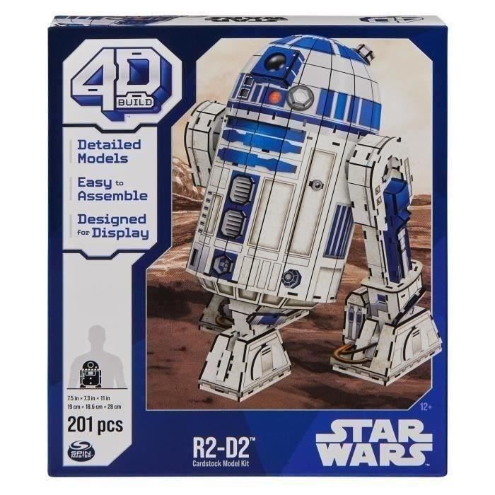 Star Wars - R2-D2 Star Wars - Maquette 4D a construire - 28 cm