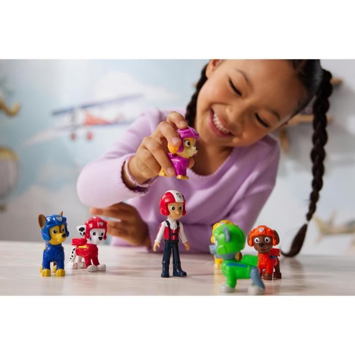 SPIN MASTER MULTIPACK DE 7 FIGURINES AIR RESCUE La Pat' Patrouille