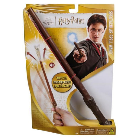 SPIN MASTER BAGUETTE MAGIQUE SORT SPECTACULAIRE Wizarding World