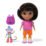 Dora - Poupée 15cm + figurine Babouche - des 3 ans - Dora l'exploratrice