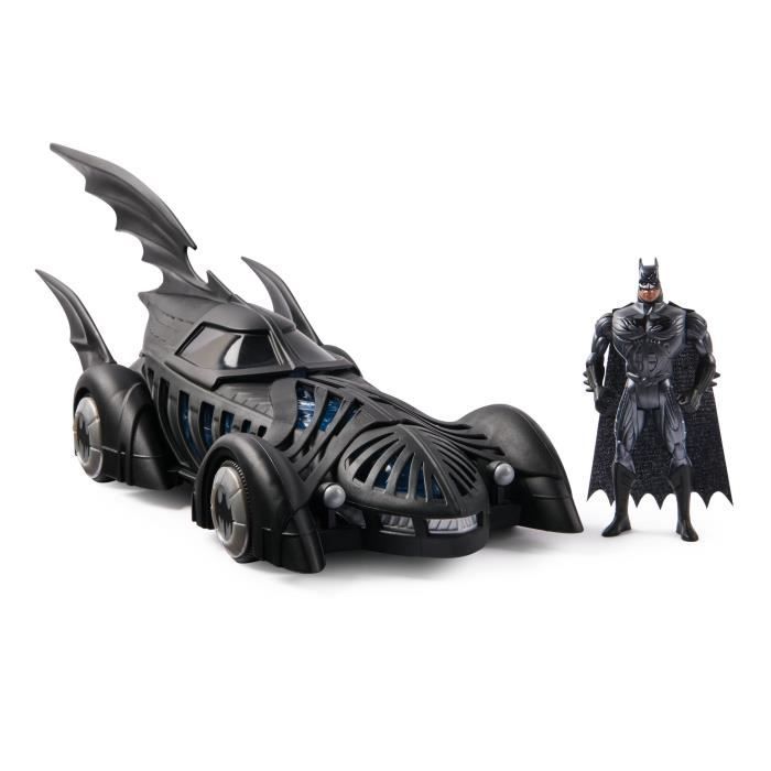 SPIN MASTER PACK BATMOBILE + FIGURINE BATMAN FOREVER DC Retro Collection