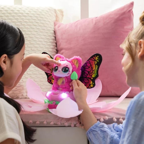 Bloomables Ma fleur magique, 100 Sons & Réactions, Kittyfly by Hatchimals, des 5 ans, Modele aléatoire