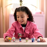 Gabby Dollhouse - Coffret 6 figurines + 5 accessoires - Petits chatons - des 3 ans - Gabby et la Maison Magique