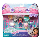 Gabby Dollhouse - Coffret 6 figurines + 5 accessoires - Petits chatons - des 3 ans - Gabby et la Maison Magique