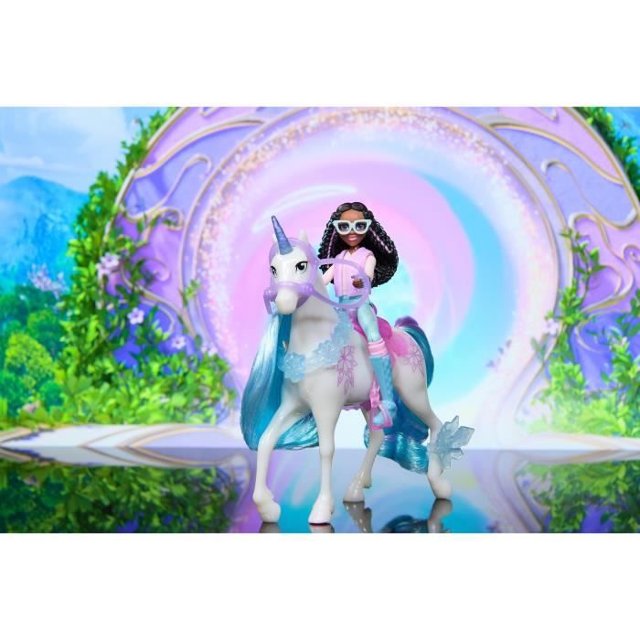 Figurines Layla + Glacier - 5 accessoires inclus - des 4 ans - L'École des Licornes