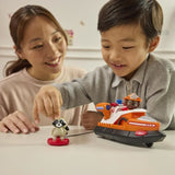 Figurine Zuma - Véhicules + Raton laveur - des 3 ans - Fire Rescue - La Pat'Patrouille