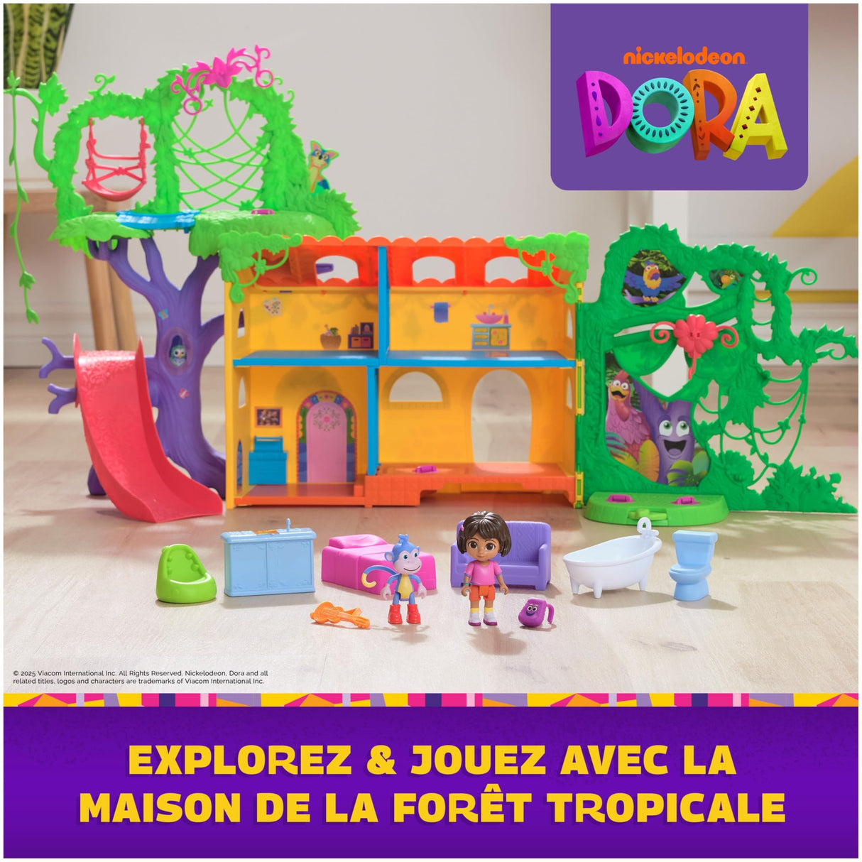 Dora - La maison de la foret tropicale - des 3 ans - Dora l'exploratrice