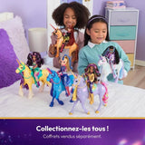 Unicorn Academy - Figurine 28cm - Galcier ou Cinder - Modele aléatoire - des 4 ans - L'École des Licornes