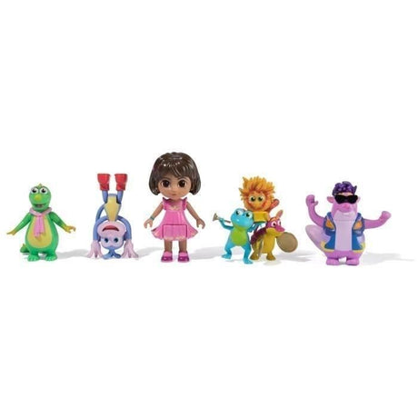 Dora - Coffret amis fantastiques - 5 Figurines - des 3 ans - Dora l'exploratrice