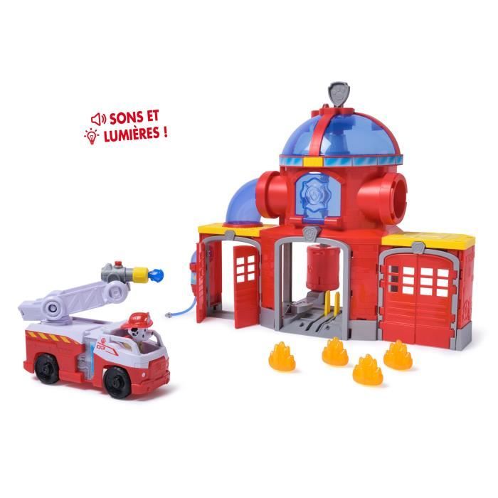 Caserne de pompiers - des 3 ans - Fire Rescue - La Pat'Patrouille