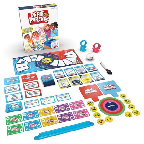 Defie tes parents - Jeu de société - Jeu de famille - des 6 ans