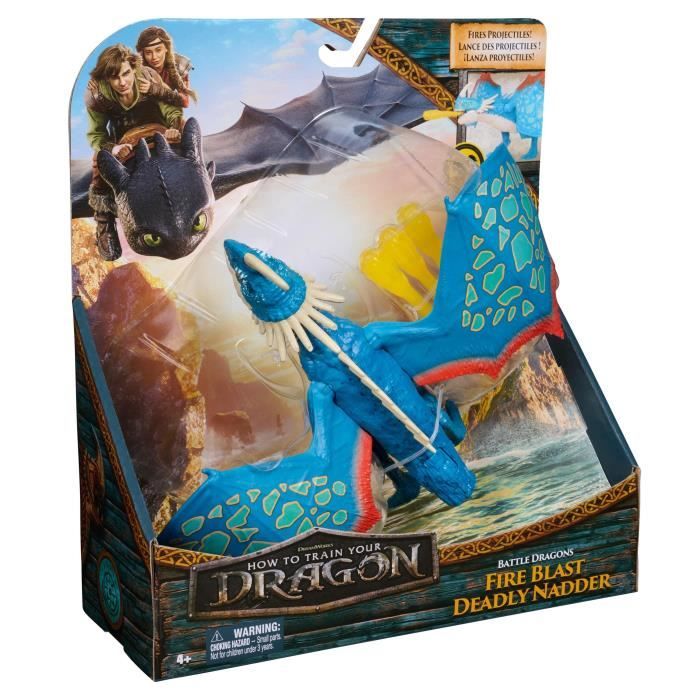 SPIN MASTER FIGURINE DRAGON A FONCTIONS 25 CM TEMPETE Dragons Movie