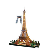 4D Build - Puzzle 3D - Tour Eiffel lumineuse - 252 pieces - 90cm - des 12 ans