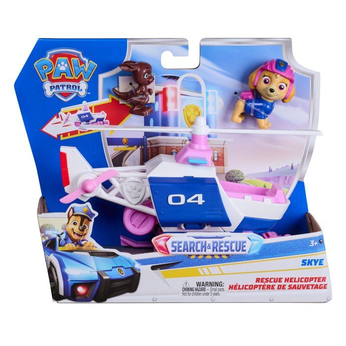 Véhicule et figurine - Stella - Search & Rescue - La Pat'Patrouille