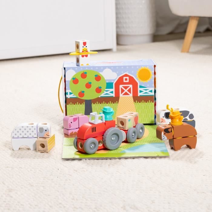 Blockables - La ferme - 56 pieces - des 2 ans - Melissa & Doug