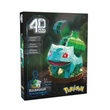 4D Build - Puzzle 3D - Bulbizarre Pokémon - 195 pieces - 24cm - des 12 ans