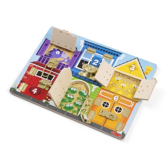 Jeu d'imitation - Planche activités Montessori - Certifié FSC - des 3 ans - Melissa & Doug