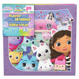 Livres de voyage - Modele aléatoire - 3 puzzles magnétiques -Pat'Patrouille ou Gabby et la Maison Magique ou Dora