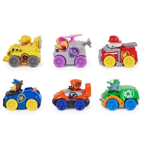 SPIN MASTER PACK 6 RACERS PUP SQUAD La Pat' Patrouille