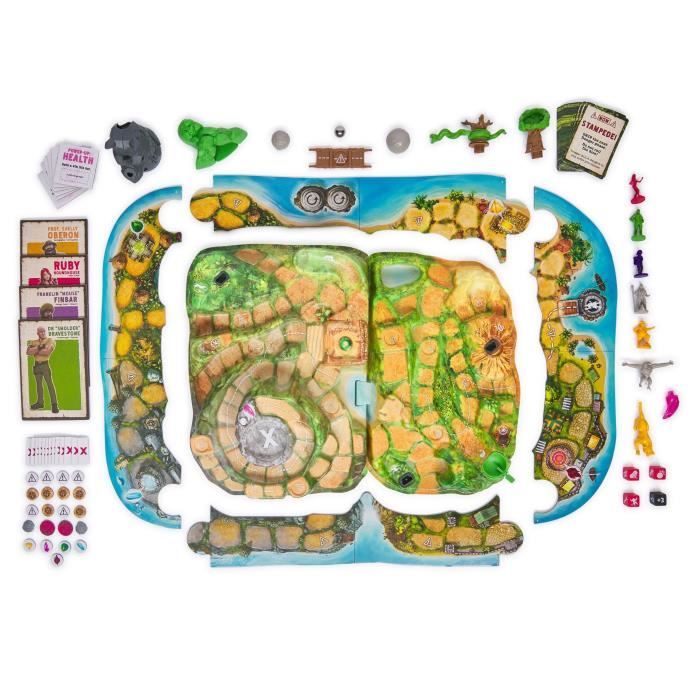SPIN MASTER JEU JUMANJI L'Ile du Danger (plateau 3D)