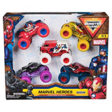 SPIN MASTER PACK DE 5 VÉHICULES MARVEL DIE-CAST 1:64 Monster Jam