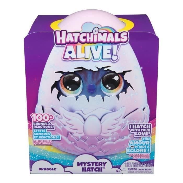 SPIN MASTER DRAGGLE HATCHIMALS ALIVE ECLOSION SECRETE