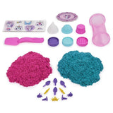 Jeu de sable a modeler - SPIN MASTER - Coffret Pâtisserie Licorne - 453g - Pailleté et néon