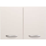 Spring - Meuble haut de cuisine avec égouttoir - 2 portes - L80 x P35,6 x H57,9 cm - Blanc - Parisot