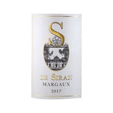 Château Siran S de Siran 2017 Margaux - Vin rouge de Bordeaux