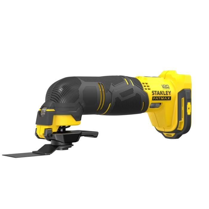Outil oscillatoire sans fil - Stanley Fatmax - SFMCE500B-XJ - 18V - Éclairage LED - Sans batterie