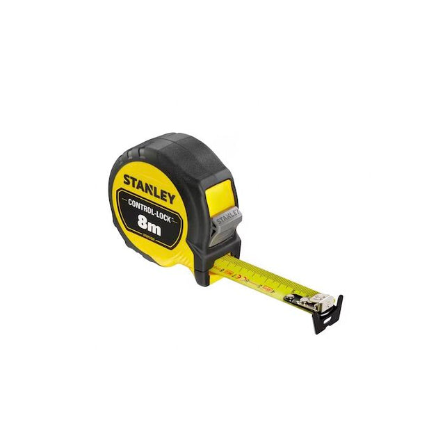 Metre ruban 8m x 25mm double marquage STANLEY MAGNÉTIQUE CONTROL-LOCK™ - STHT37232-0