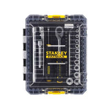 COFFRET DE DOUILLES STAKBOX M - Ľ'' STANLEY JEU DE 48 PCS - FATMAX - FMMT98101-0