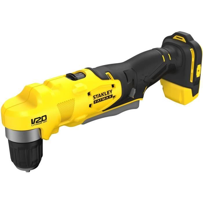 Perceuse visseuse d'angle 45 Nm - STANLEY FATMAX V20 - SFMCD750B-XJ