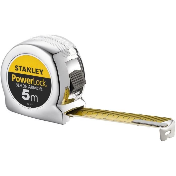 Mesure - STANLEY - 0-33-514 - Blade Armor - 5 m x 25 mm - Powerlock