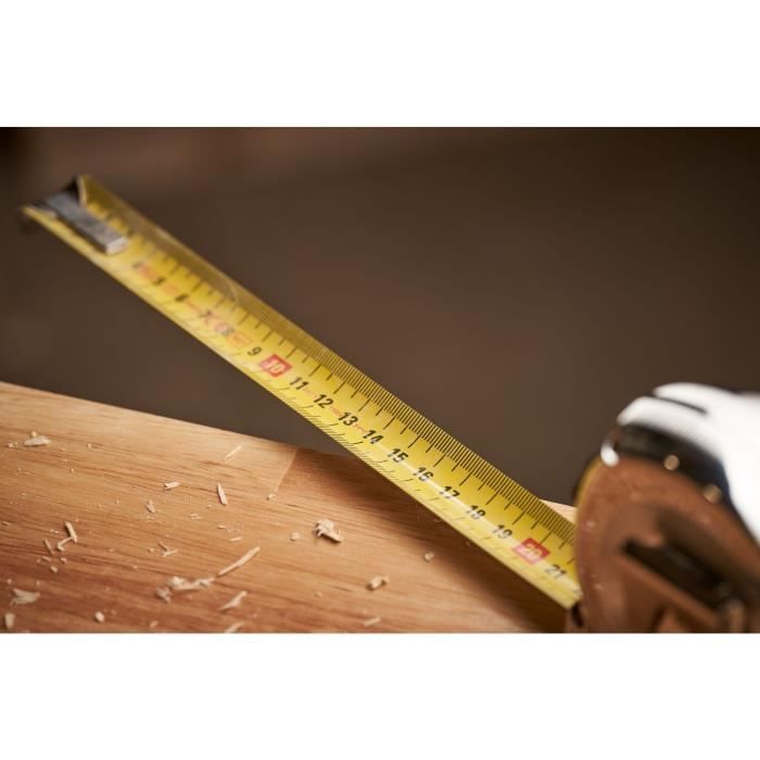 Metre ruban - STANLEY - 0-33-532 - 10 m x 25 mm - Blade Armor - Powerlock