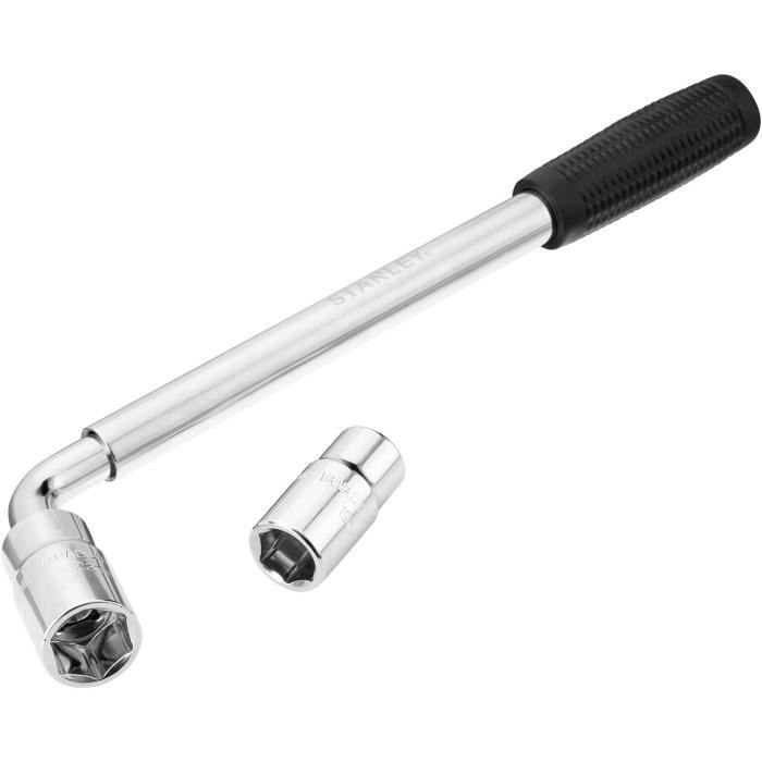 STANLEY - Clé Démonte Pneus - STHT80890-0 - Manche télescopique offrant plus de couple
