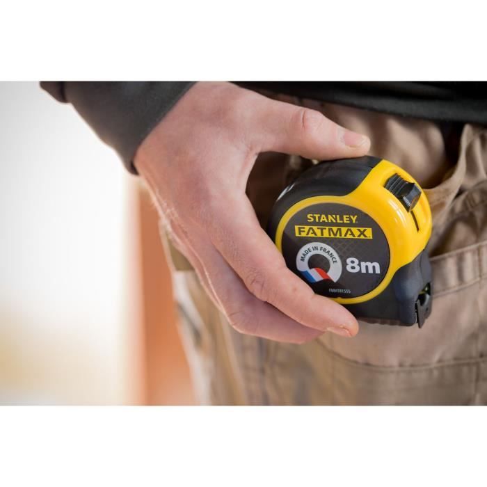 Metre ruban 8 m x 32 mm STANLEY FATMAX - FMHT81555-0 - Blade Armor
