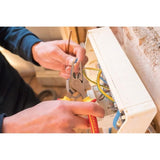 Pince universelle isolée STANLEY - 0-84-000 - 160 mm - Rouge - Protection électrique