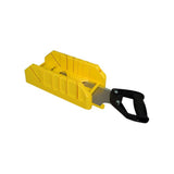 Boite a coupe Holster ABS Plastique + scie a dos integrÈe  STANLEY - 1-19-800 - 350 mm