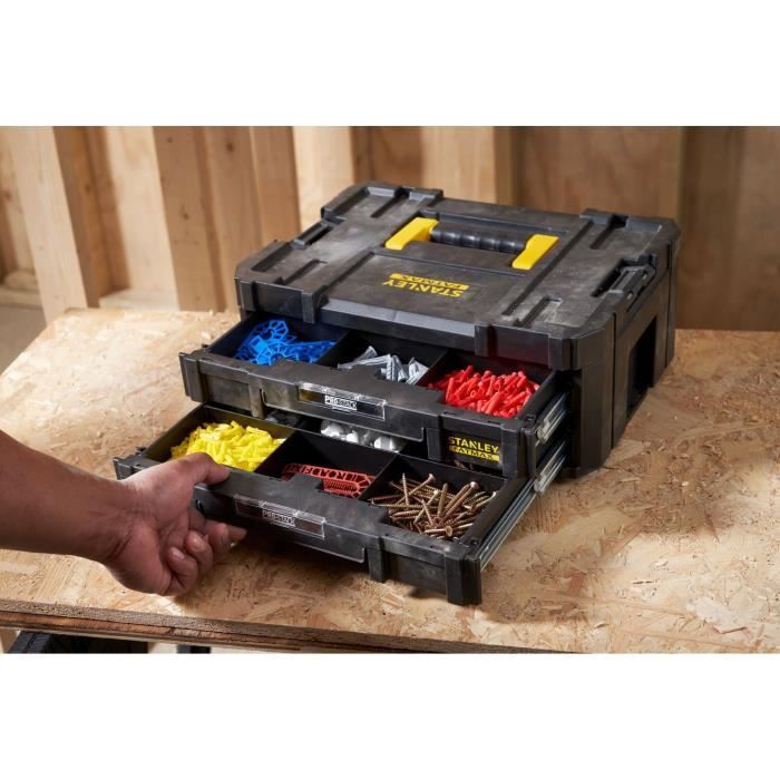 Mallette grand volume PRO-STACK™ - STANLEY FATMAX - FMST1-71971 - 23 L