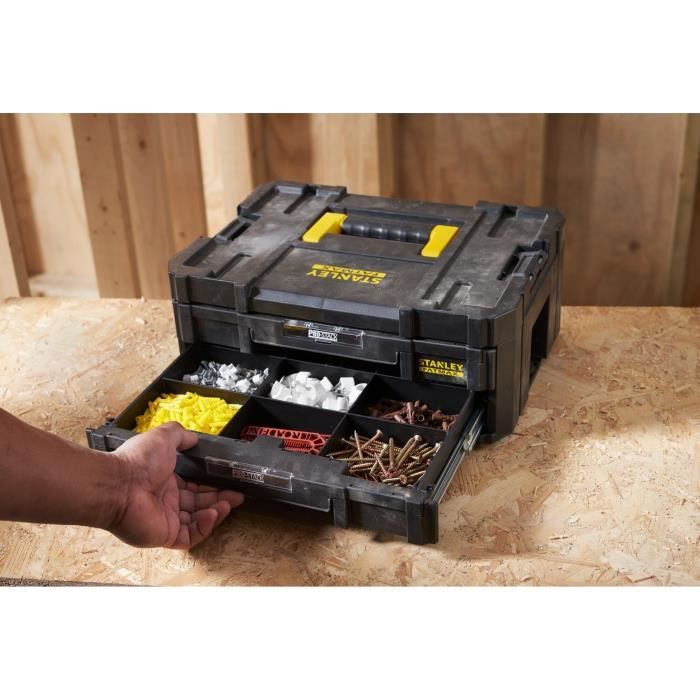 Mallette grand volume PRO-STACK™ - STANLEY FATMAX - FMST1-71971 - 23 L
